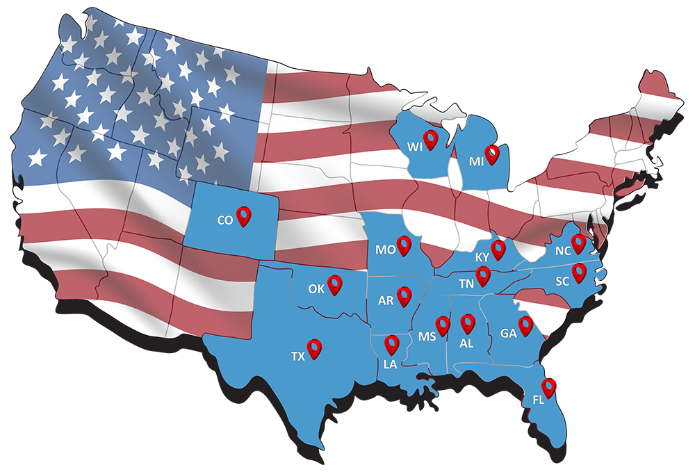 TPSO Hub Locations